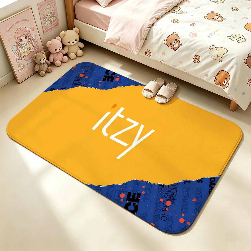 Home Textiles Group - Group-ITZYS フロアマット ソフト滑り止めバスマット、ベッドサイドカーペット、家庭用吸水性ドアマット