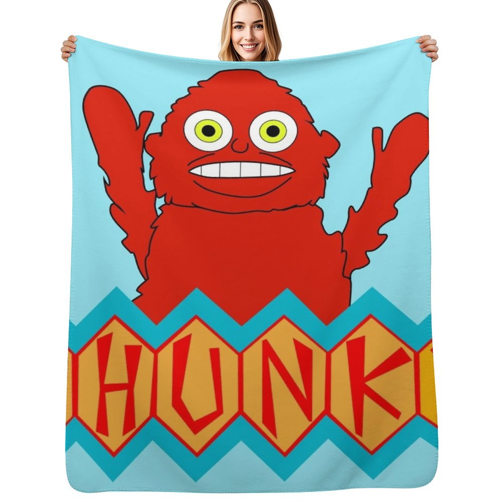 Throw Blanket Chunky Knit - チャンキーソフトブランケット、お手入れ簡単、快適なソファ用ブランケット