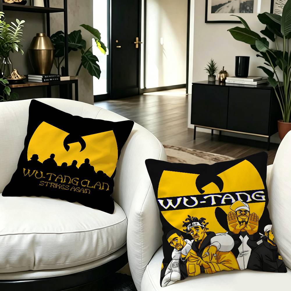 ヒップホップグループウータン枕カバー漫画ソファ装飾ホーム両面 - Home Textiles Group のレビューと価格