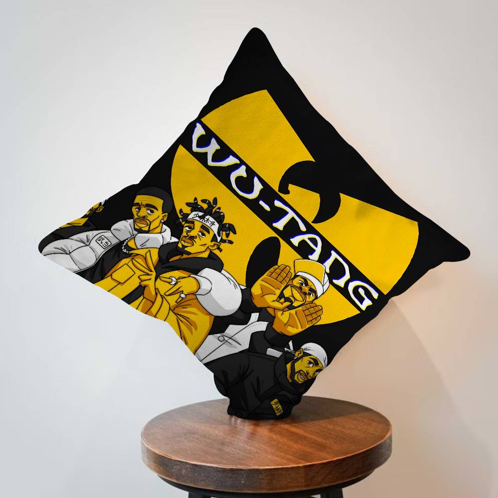 ヒップホップグループウータン枕カバー漫画ソファ装飾ホーム両面 - Home Textiles Group のレビューと価格