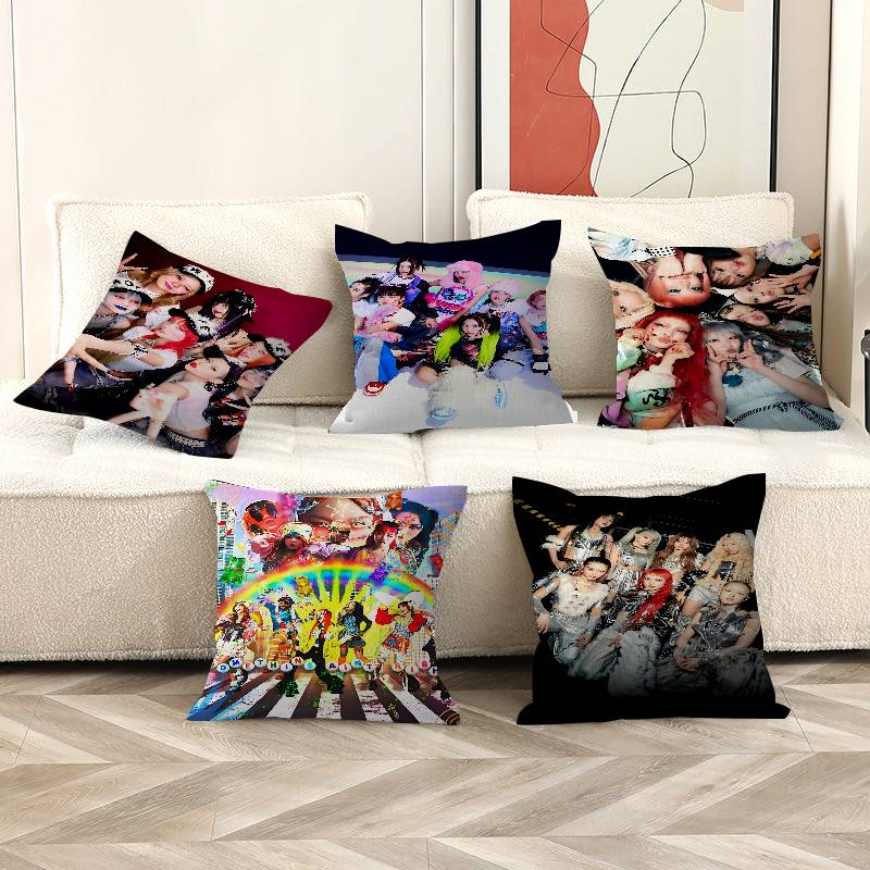 Kpop XG グループクッションカバー枕カバー室内装飾ソフ - Home Textiles Group のレビューと価格