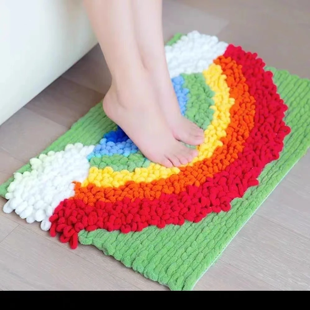 100 グラム/ボールフィンガーループ糸糸ふわふわソフトシェ - Throw Blanket Chunky Knit のレビューと価格