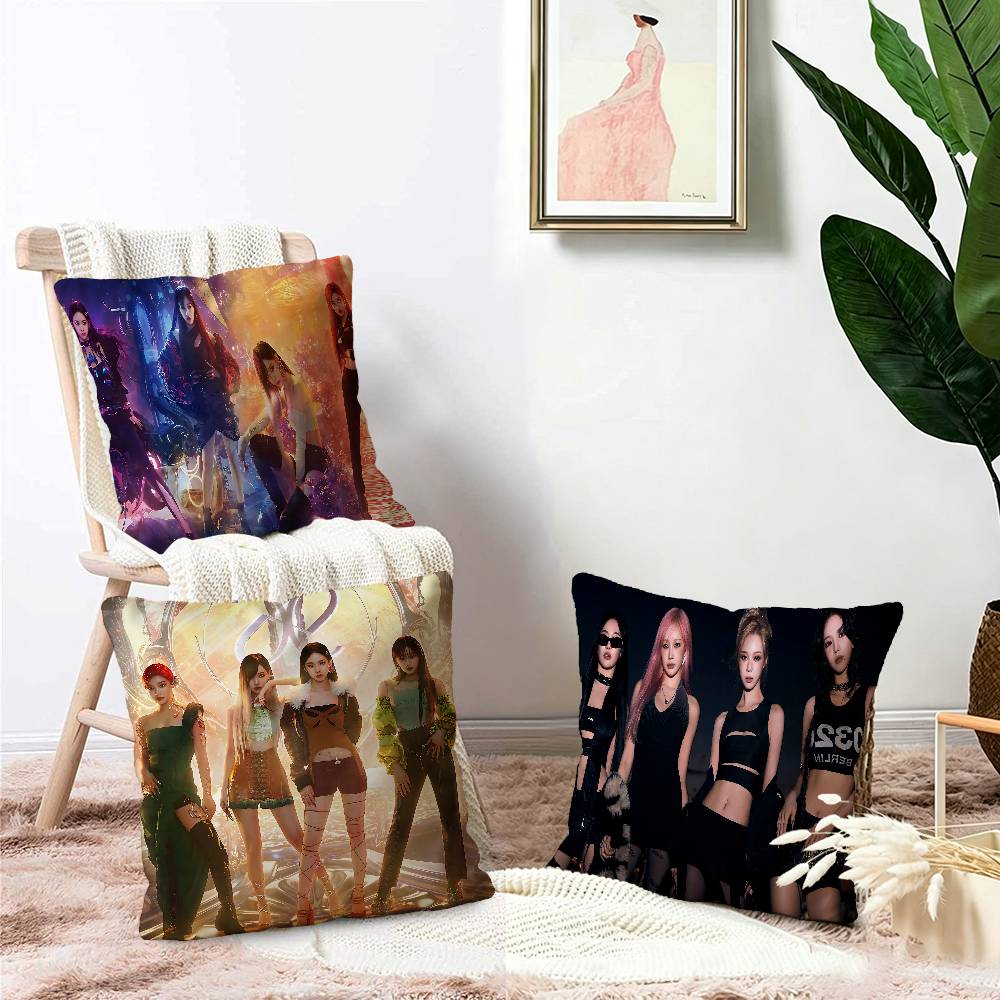 Kpop グループ A-Aespas 装飾部屋の美学枕カバー - Home Textiles Group のレビューと価格
