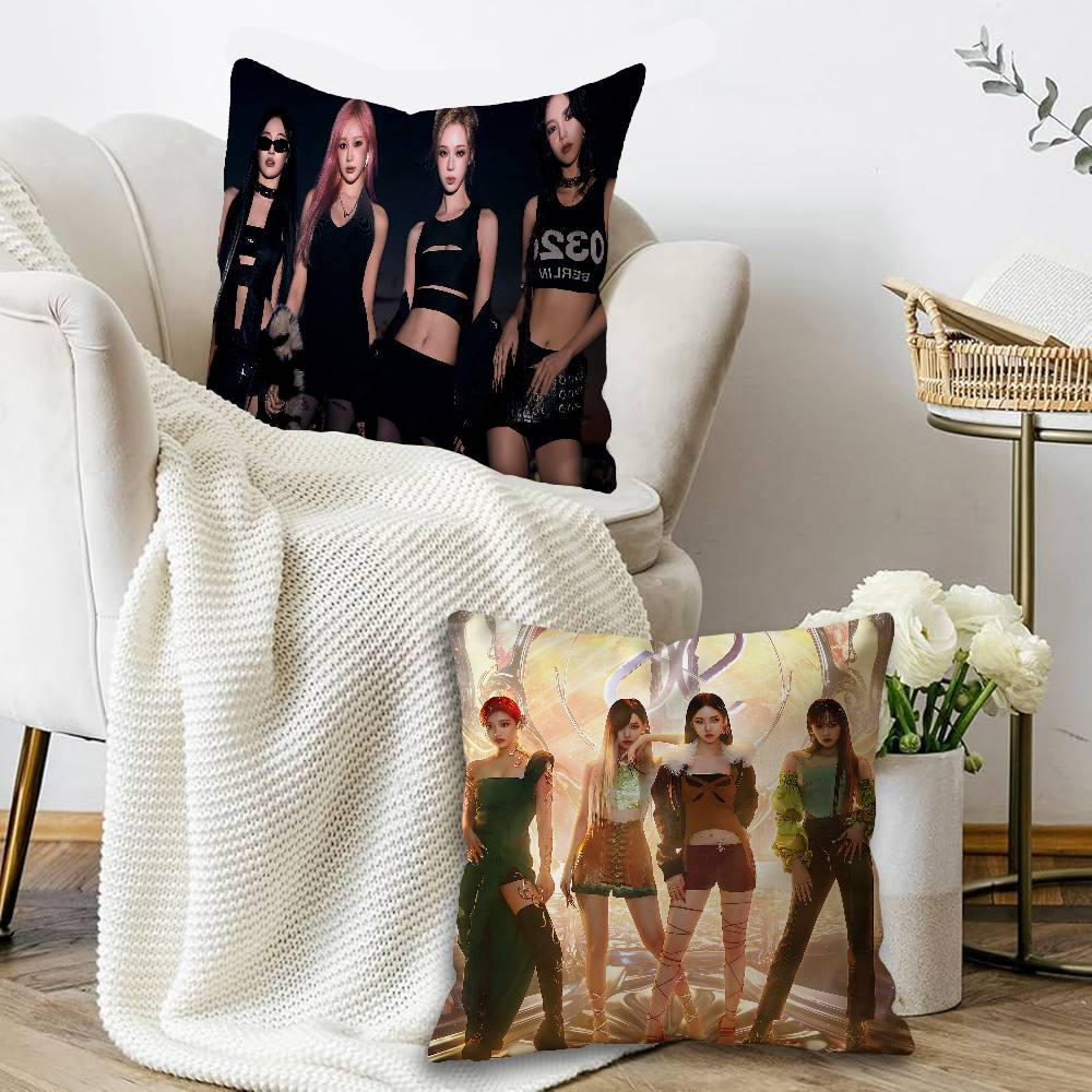 Kpop グループ A-Aespas 装飾部屋の美学枕カバー - Home Textiles Group のレビューと価格
