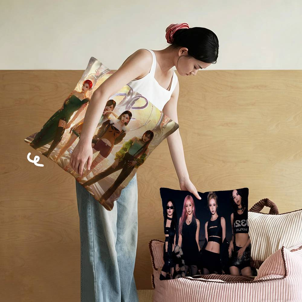 Kpop グループ A-Aespas 装飾部屋の美学枕カバー - Home Textiles Group のレビューと価格