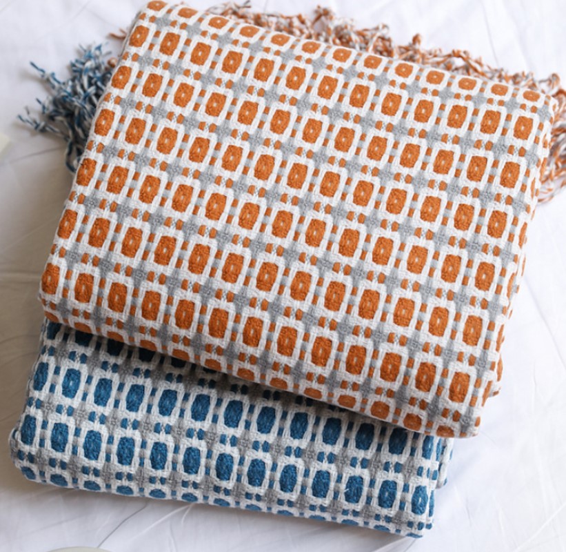 ノルディックニットスローブランケット、ソファショールブランケ - Throw Blanket Chunky Knit のレビューと価格