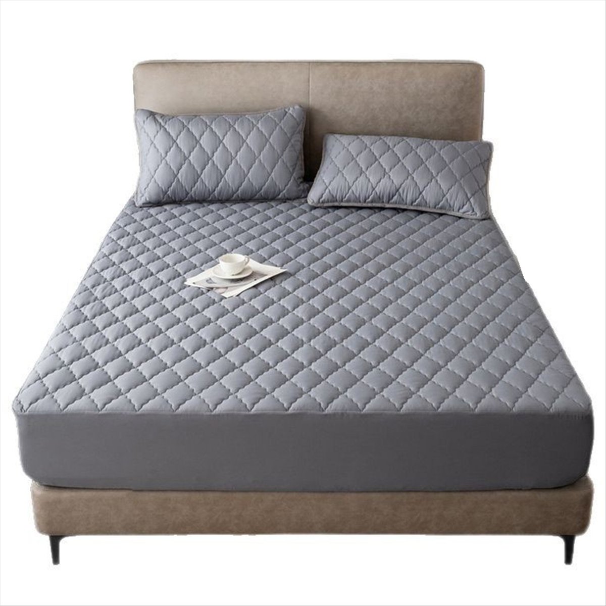 防水加工済みフィットシーツ、マットレスパッド、柔らかいマイク - Bed Sheet Microfiber のレビューと価格