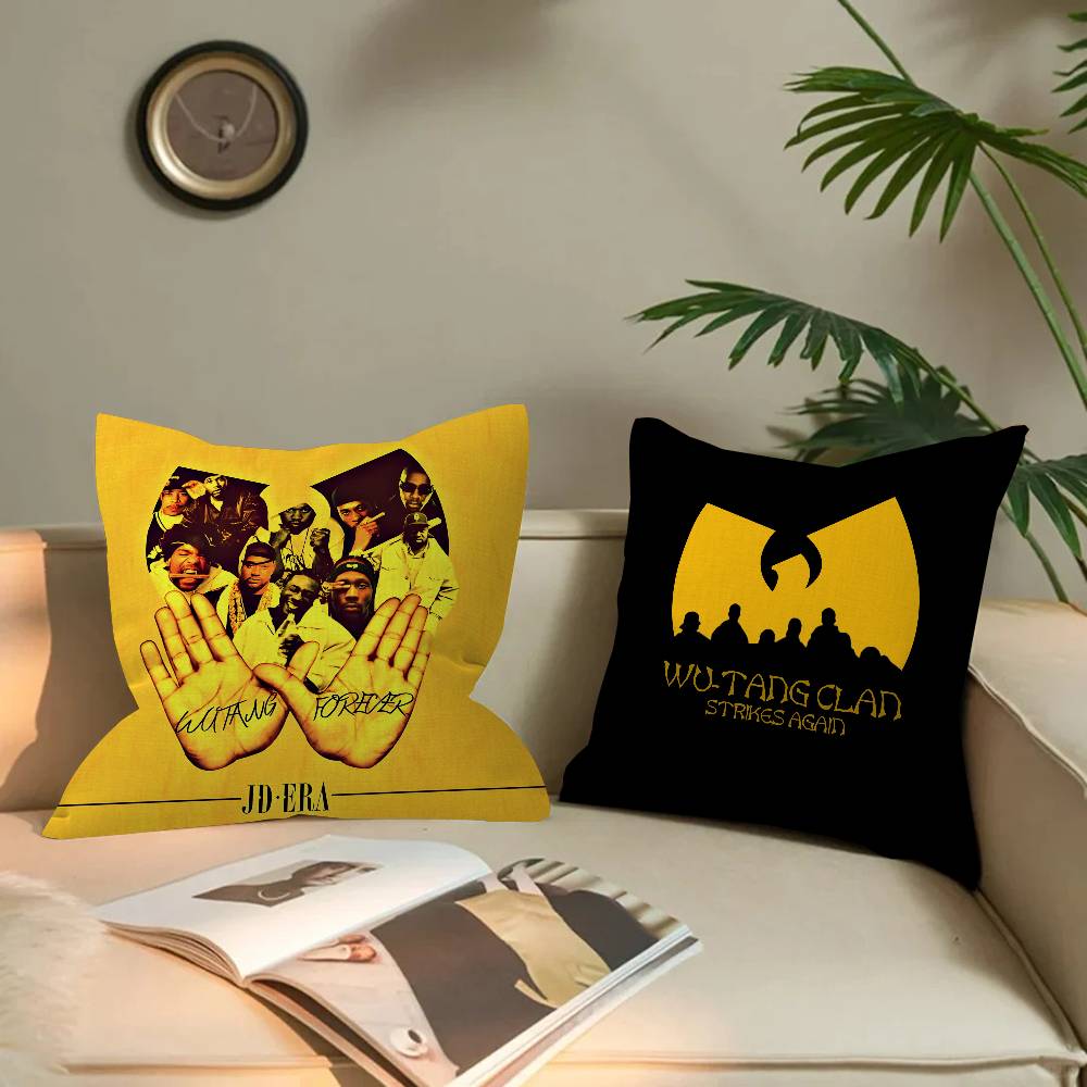 グループW-Wu Tangヒップホップクッションカバー枕カバ - Home Textiles Group のレビューと価格