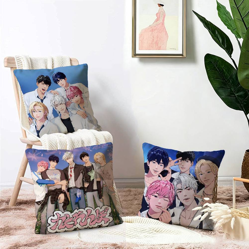 韓国仮想グループ PLAVE クッションカバー ポリエステル - Home Textiles Group のレビューと価格
