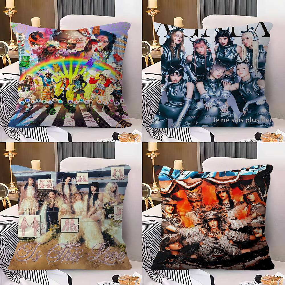 Kpop X-XG グループクッションカバー車用スローピロー - Home Textiles Group のレビューと価格