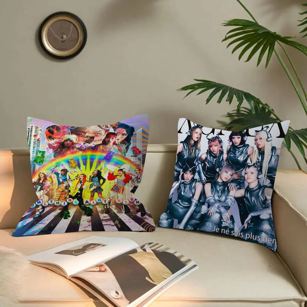 Kpop X-XG グループクッションカバー車用スローピロー - Home Textiles Group のレビューと価格