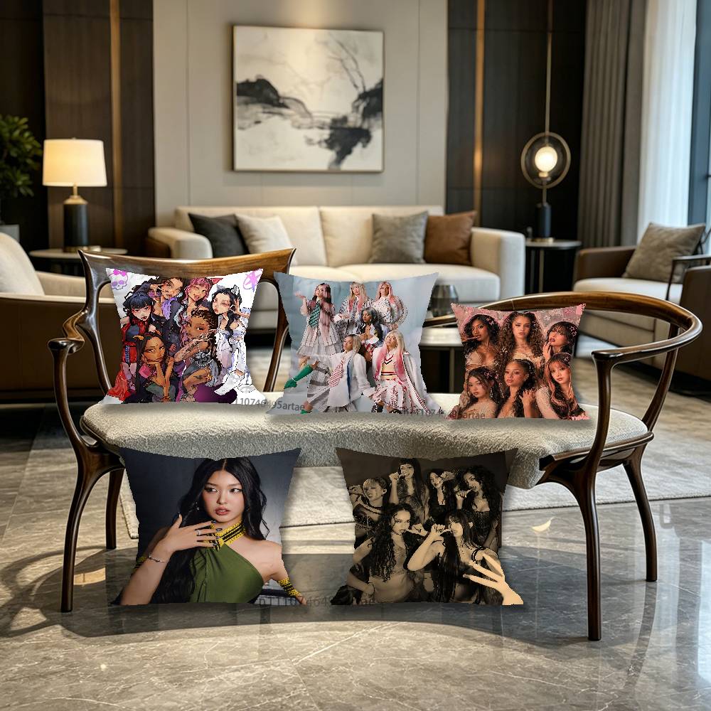 ガールグループ K-Katseye ソファシートチェア用枕  - Home Textiles Group のレビューと価格